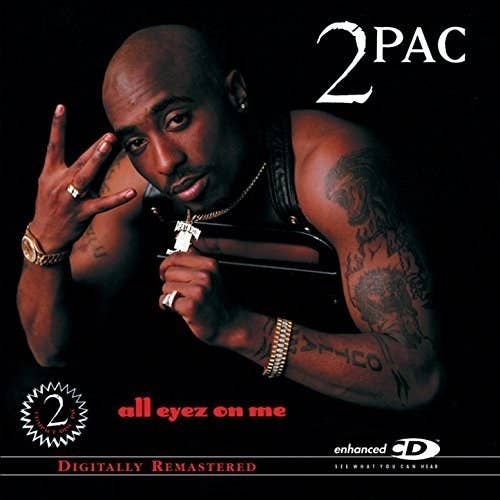 Cover of Tupac&#x27;s &quot;All Eyez on Me&quot; album