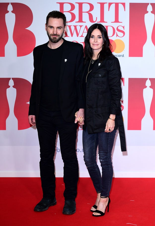 Courteney Cox and Johnny McDaid