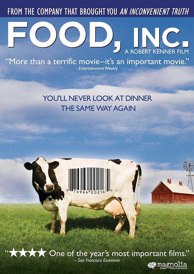 Or maybe you watched Food Inc. and felt moved enough to go vegetarian or vegan.