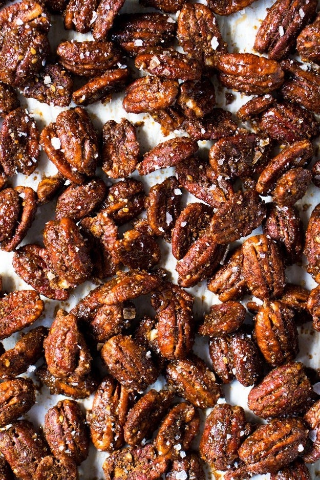 Keto Candied Pecans
