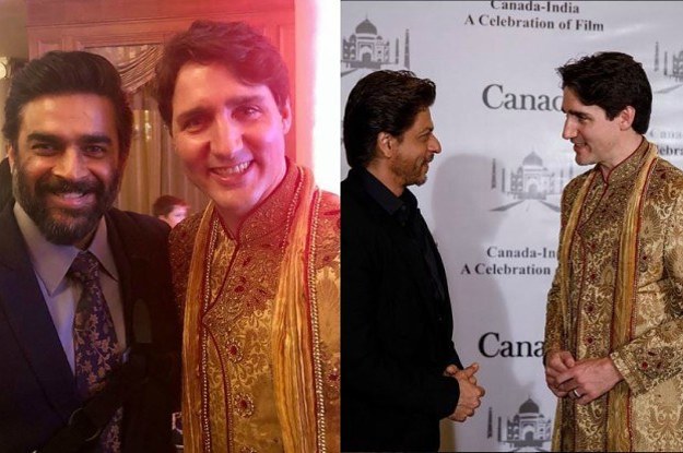 Justin Trudeau Met Bollywood Celebs Dressed Like A Bollywood Dulha