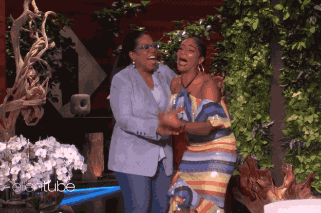 And this is how Tiffany reacted: