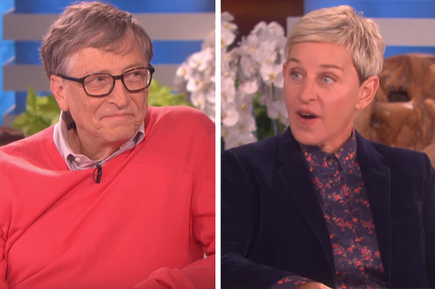 ekstensivt systematisk berolige Ellen Degeneres Asked Bill Gates What It's Like To Be A Billionaire And Now  I Feel Poor AF