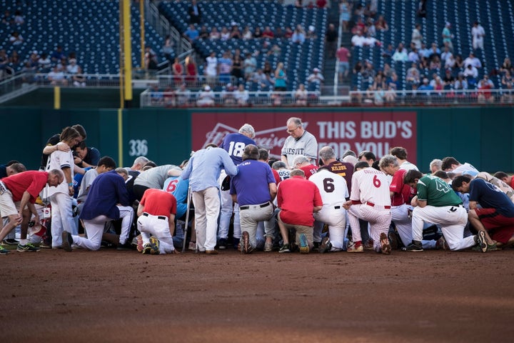 Congressional baseball shooting — June 14, 2017