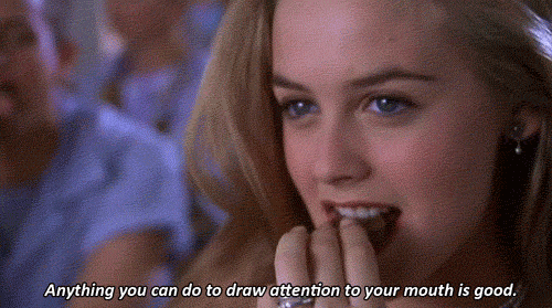 It's actually difficult to make any consumption of food sexy in real life. It's honestly just a necessary bodily function that happens to feel kinda good – like peeing.