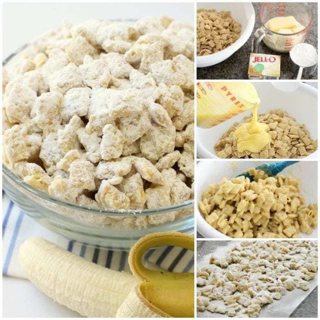 Banana Cream Pie Muddy Buddies