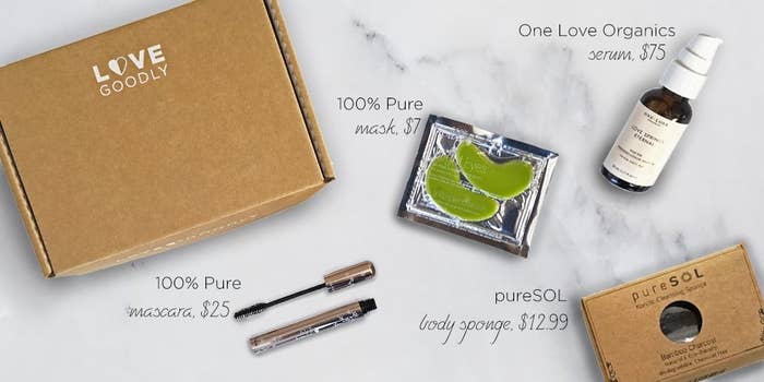 Psst, this box is filled with cruelty- and toxin-free beauty products. Enter promo code LOVEBUZZFEED at checkout. Get your box here.