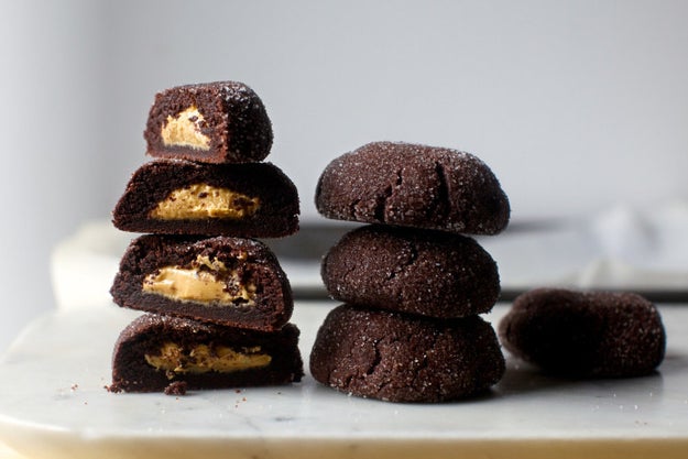 Chocolate Peanut Butter Cup Cookies