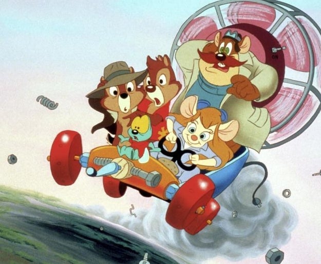 Chip 'n Dale: Rescue Rangers is only a little older — 29 years old.