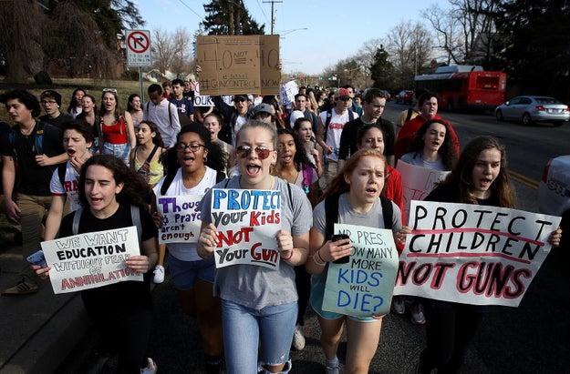 As high schoolers across the US lead the charge in protesting for gun reform after the deadly Florida school shooting, many are facing the risk of harsh disciplinary action.