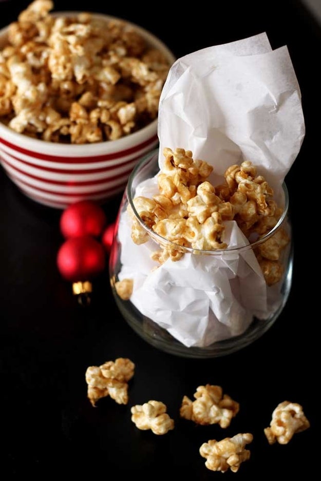 Bourbon Caramel Popcorn