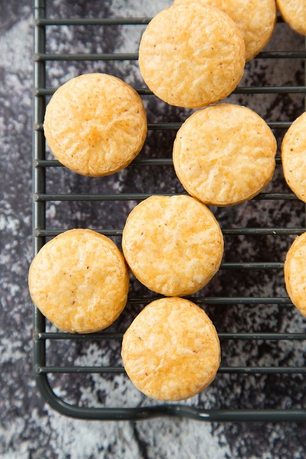 Smoked Gouda and Cheddar Cookies