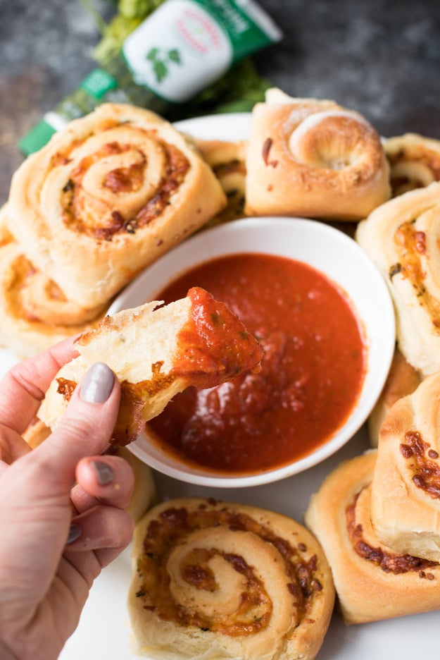 Savory Mozzarella Garlic Rolls