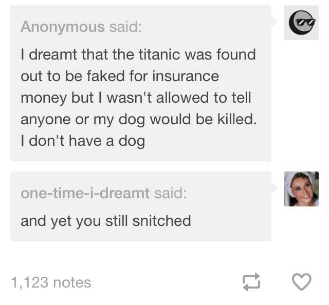 18 Tumblr Posts About Dreams That Will Keep You Awake Tonight 20 social justice warrior fails on tumblr. 18 tumblr posts about dreams that will