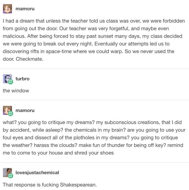 18 Tumblr Posts About Dreams That Will Keep You Awake Tonight Sweet dreams and goals and objectives and demands. 18 tumblr posts about dreams that will