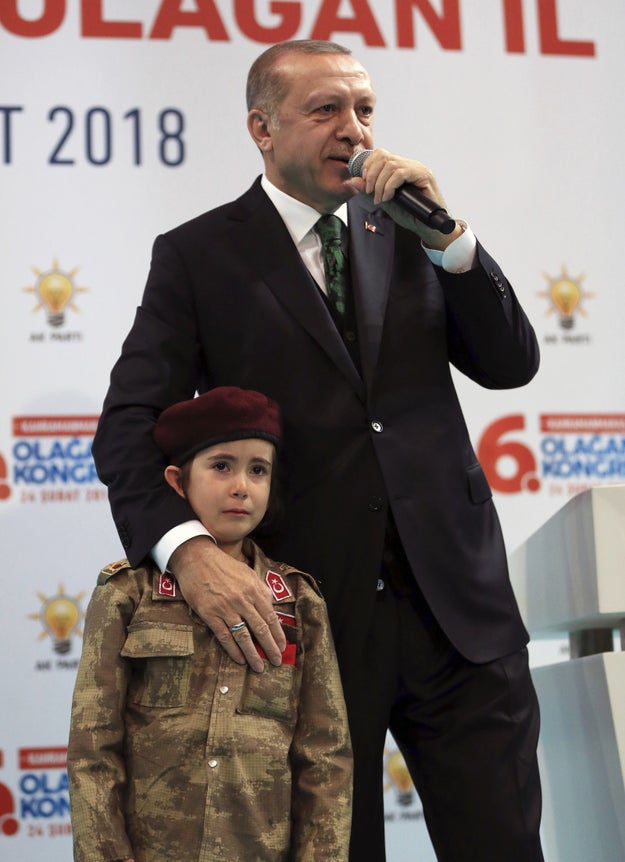 But then he got extremely dark for talking about a 6-year-old: "Her Turkish flag is in her pocket. If she becomes a martyr, she will be covered with it, God willing. She is ready for everything, isn't she?"