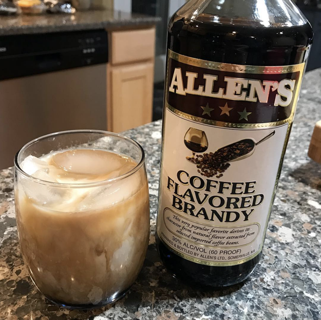 Maine: Allen's Coffee Brandy.