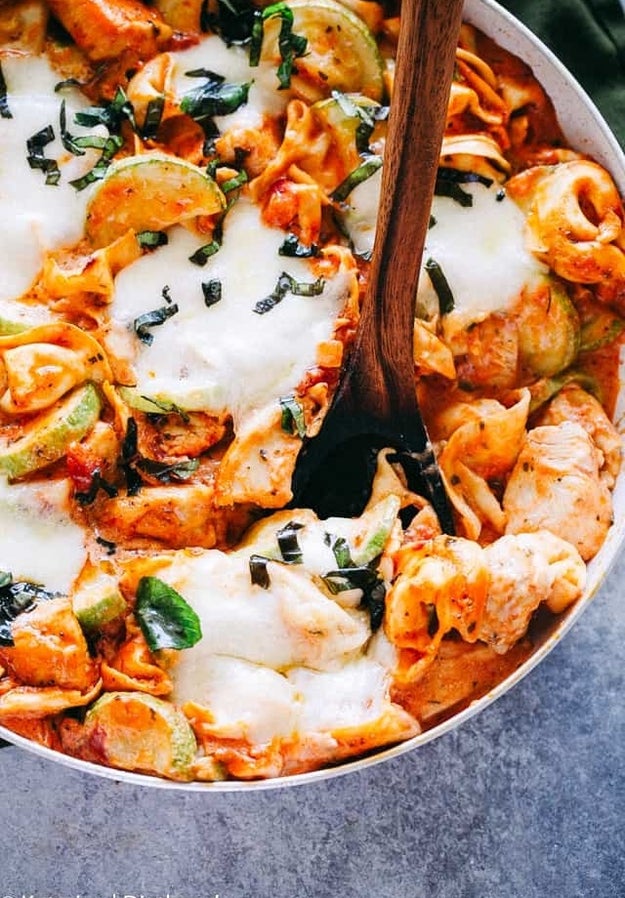 One Pot Italian Chicken Tortellini