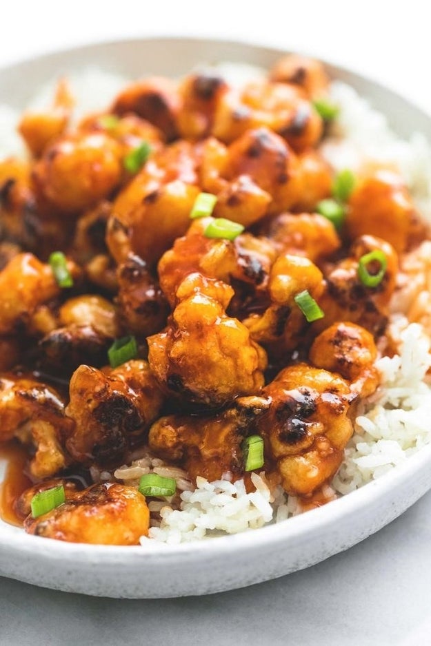 Baked Sweet and Sour Cauliflower