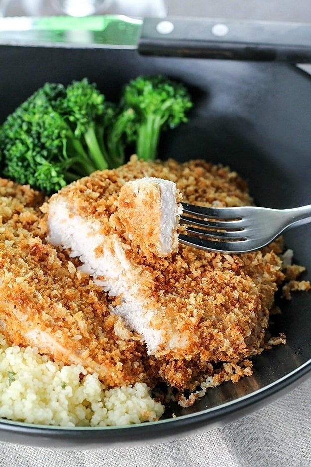 Crispy Baked Pork Chops