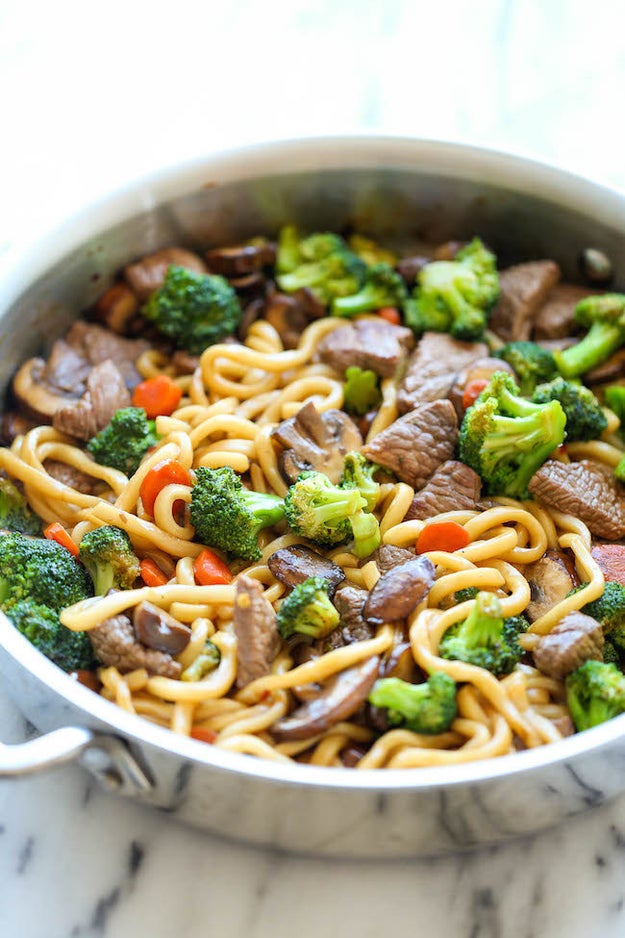 Beef Noodle Stir-Fry