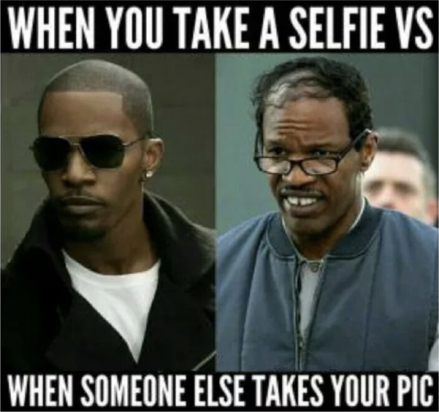 Is it a selfie if someone else is in it?