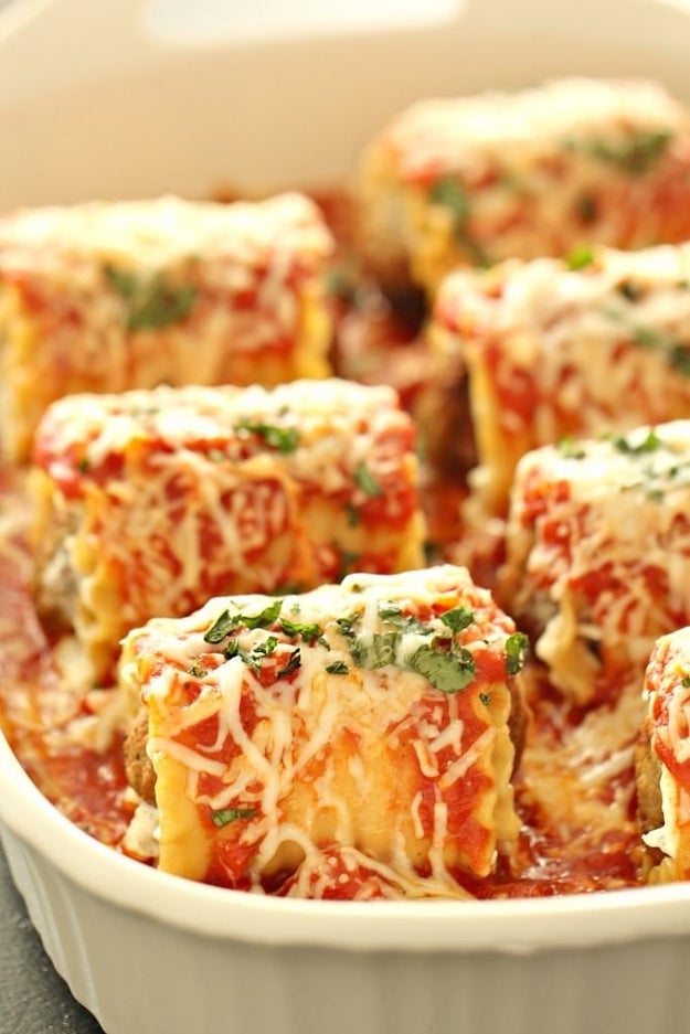 Turkey Lasagna Roll-Ups