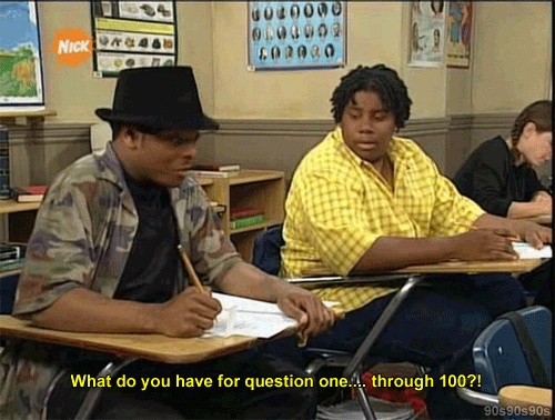Cheating In School Gif