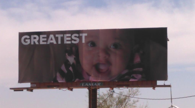 How stoked is he? So much so that Ohanian has done maybe the most extra romantic display imaginable. He has bought four billboards in Palm Desert, California, to celebrate.