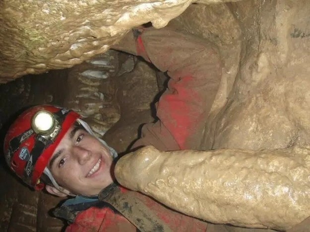 Technically, this is a stalagmite, not some kind of cave boner.