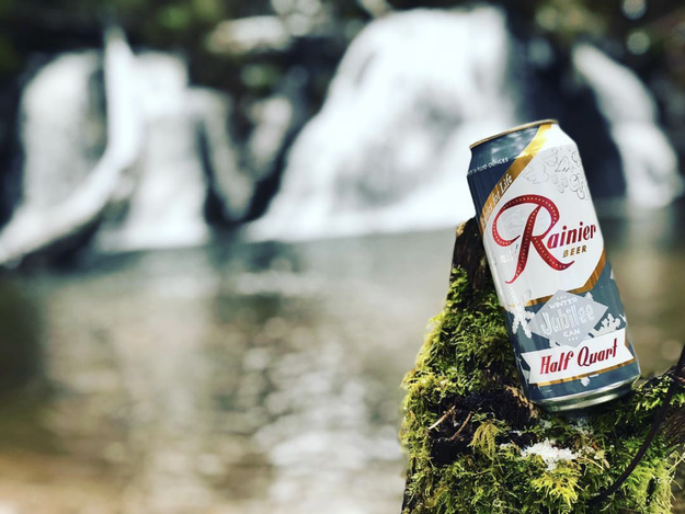 Washington: Rainier beer.