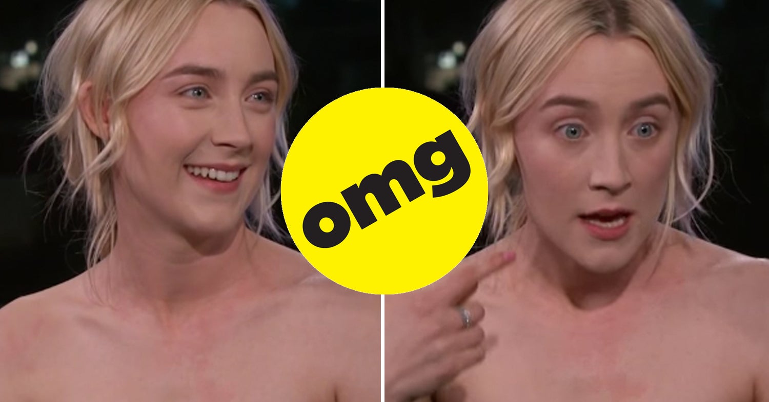 Saoirse Ronan Overthinking Her Fake Id Is The Most Relatable Thing Ever 