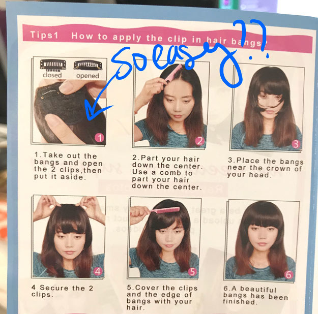 3 Ways to Fake Bangs with Your Hair  YouTube