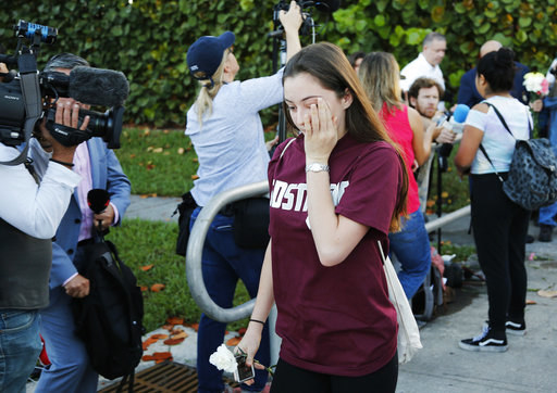 Students and survivors returned to Marjory Stoneman Douglas High School on Wednesday morning as classes resumed for the first time since the Feb. 14 shooting that left 17 of their classmates and faculty members dead.