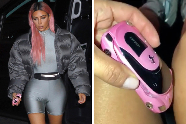 Here's where to buy Kim Kardashian's pink ferrari flip phone – Unicorn  Mermaid