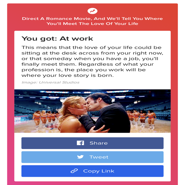 Buzzfeed Quizzes Love Of Your Life