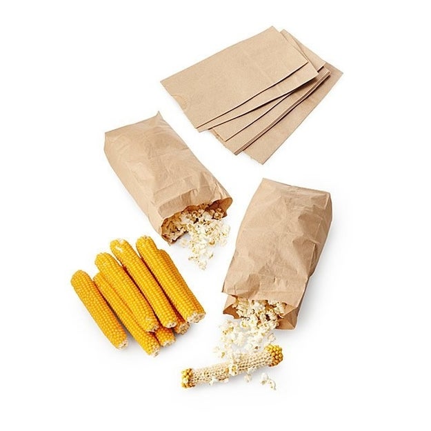 A popcorn making kit for popping corn right on the cob. Your next movie party is going to be poppin'!