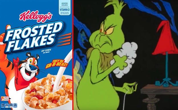Thurl Ravenscroft, the man who sang, "You're a Mean One, Mr. Grinch" in Dr. Seuss' How the Grinch Stole Christmas, was also the voice of Tony the Tiger in Frosted Flakes commercials.