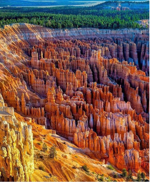 From Utah? Then you might tell people to visit the stunning Bryce Canyon National Park.