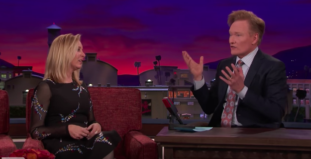 Conan O'Brien asked Kudrow if the trailer had made any of them want to do an actual movie.