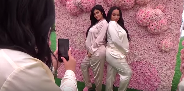 Kylie and her friend Heather Sanders' due dates were only four weeks apart.