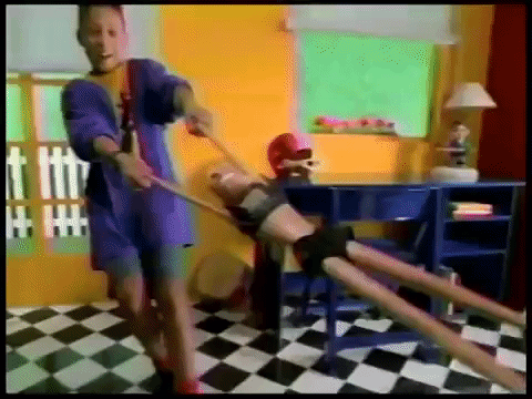 Classic sibling bonding!