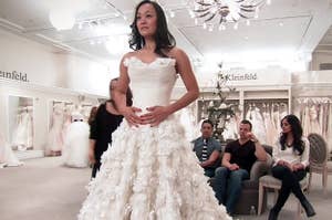 Say Yes To The Dress Whether it's picking out the perfect dress for your body, choosing a dress to complement your venue or theme, or each episode features kleinfeld bridal's fashion director and star of tlc's hit series 'say yes to the dress' randy fenoli, as he dishes out his top ten tips on a variety of bridal related. say yes to the dress