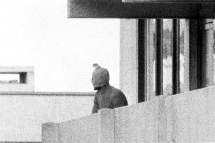 A hostage situation unfolds at the Olympic Village in 1972.
