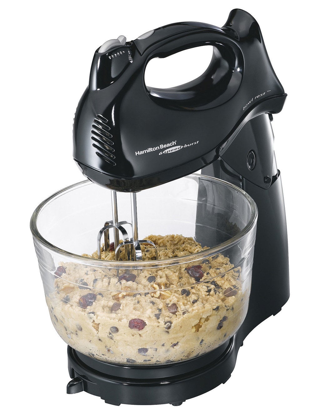Promising review: "I like the various tools you can change out of the mixer. The whisk attachment is really awesome! I highly recommend this product, for the cost it was well worth it." —TXGradGirlGet it from Jet for $19.96.