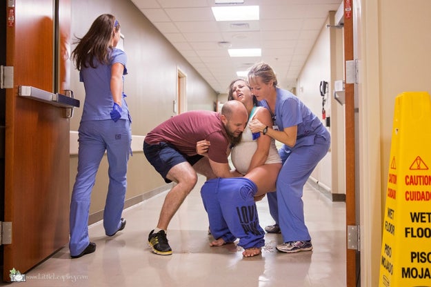 Jes told BuzzFeed that her favorite photo is the one of her husband and nurse Linda вЂ” whom Jes describes as вЂњthat nurse with the amazing smileвЂќ вЂ” lowering her to the ground.