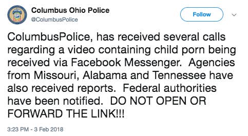 A Child Porn Video Went Viral Via Facebook Messenger