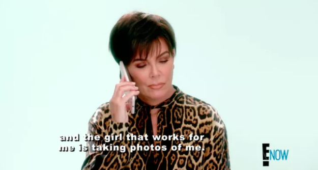 So with Christmas well and truly ruined, we trudged into January, which wasn't eventful at all. Except for that moment on KUWTK when Kylie called Kris to let her know that her assistant was trying to take sneaky photos of her.