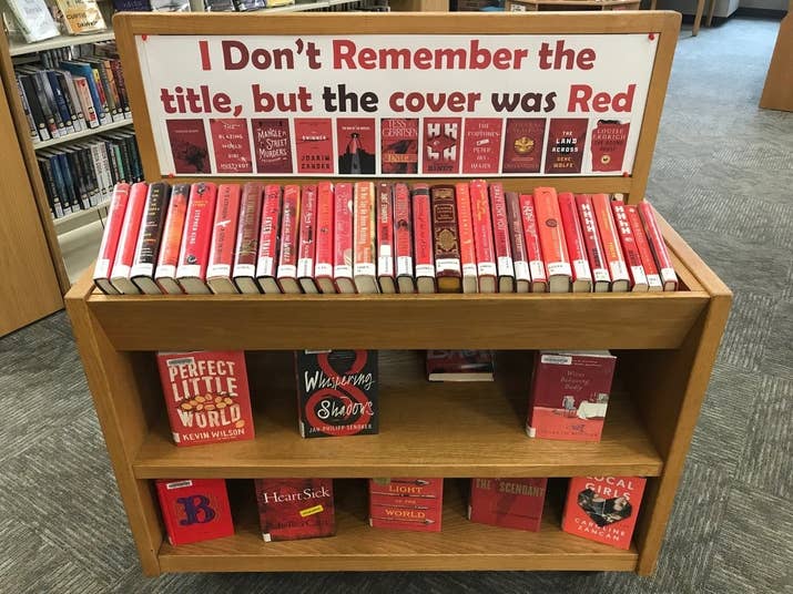 This Library Has A Genius Solution For People Who Can't Remember A Book's Title by Terri Pous for BuzzFeed