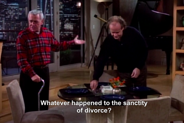 When he asks this question: